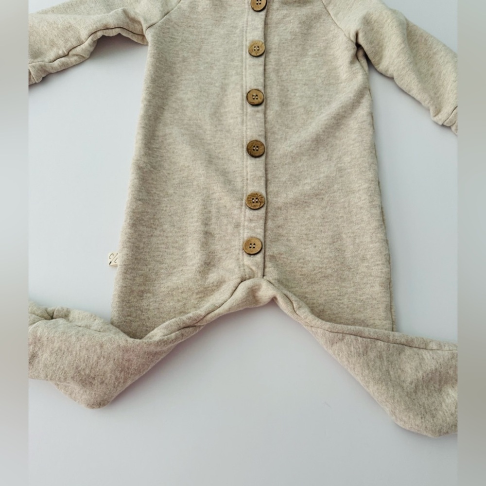 Childhoods Hooded Romper Tan Size 18-24M - Picture 4 of 7